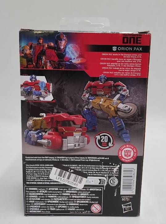 Transformers Studio Series Transformers: One Deluxe Class Orion Pax SEE DETAILS