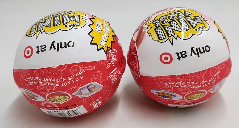 2 PACK !! MGA's Miniverse Make It Mini Target Food Favorites