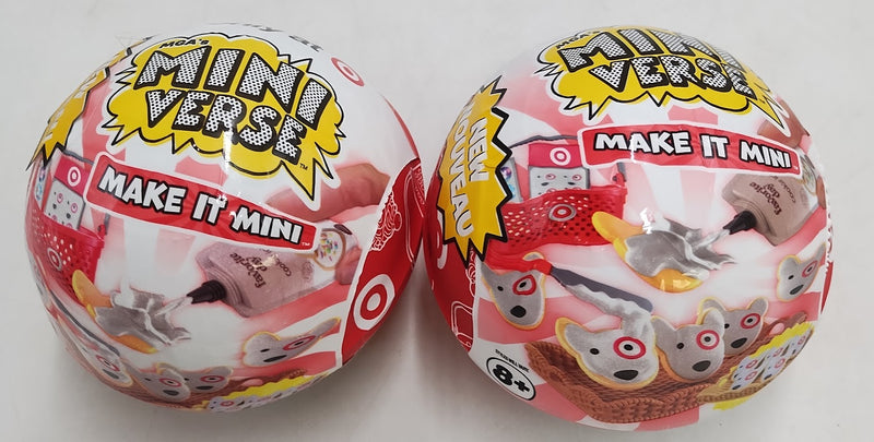 2 PACK !! MGA's Miniverse Make It Mini Target Food Favorites