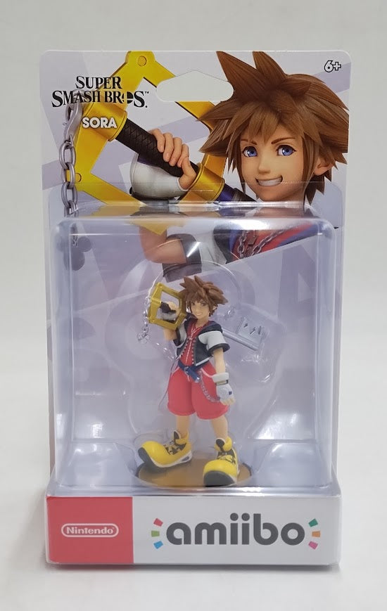 Nintendo Super Smash Bros Series Amiibo Figure - Sora (Kingdom Hearts)