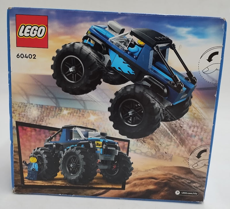LEGO City Blue Monster Truck Off-Road Toy, Mini Monster Truck 60402 SEE DETAILS