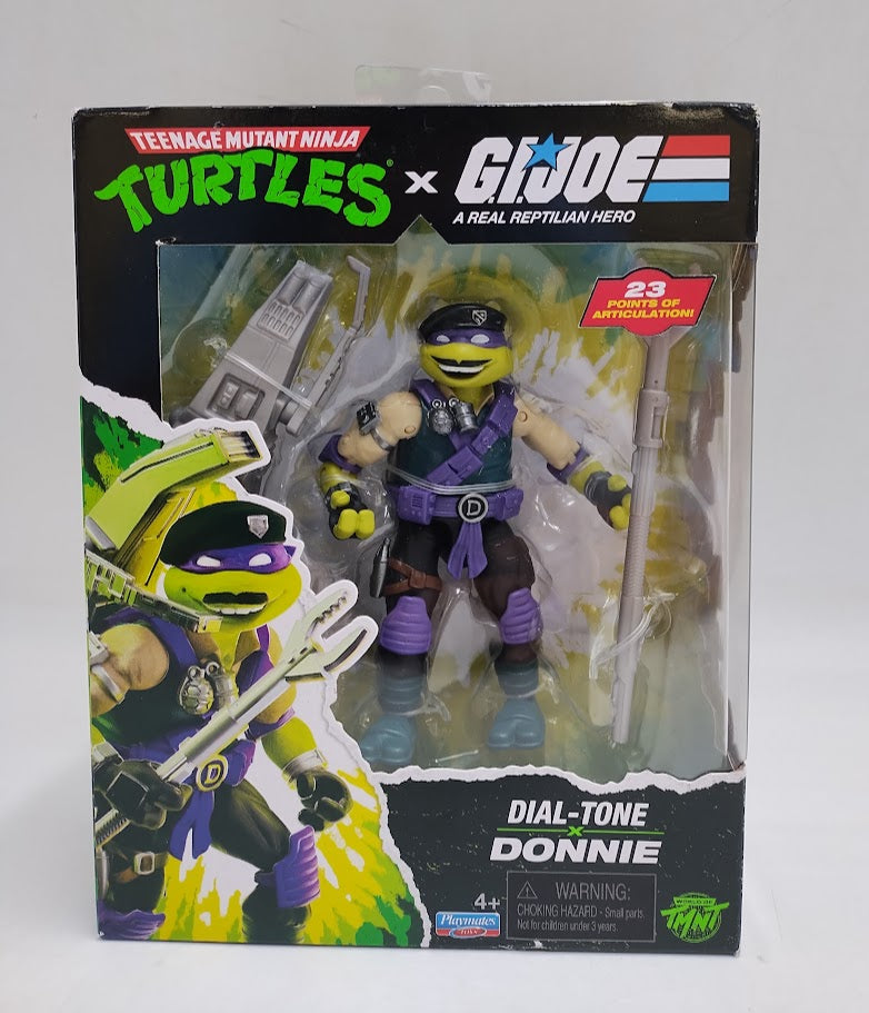 Teenage Mutant Ninja Turtles GI Joe Mashup Figure Donnie SEE DETAILS