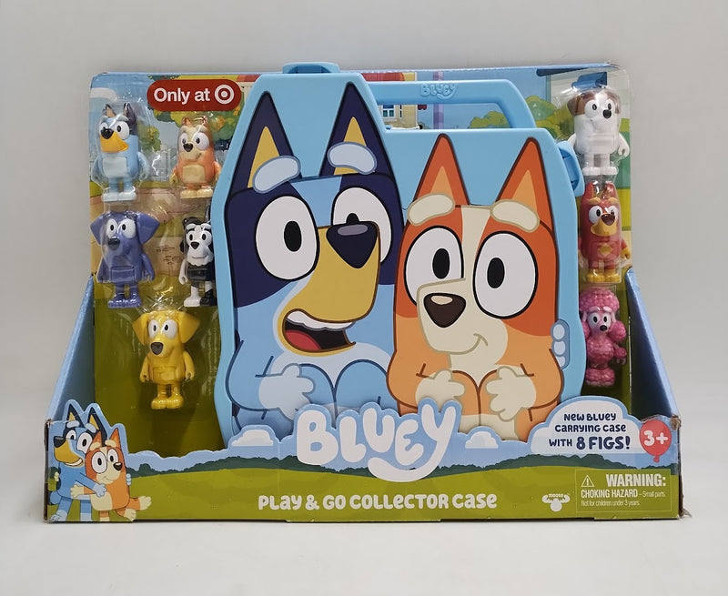 Bluey Play & Go Collector Case with Figures (Target Exclusive) SEE DETAILS