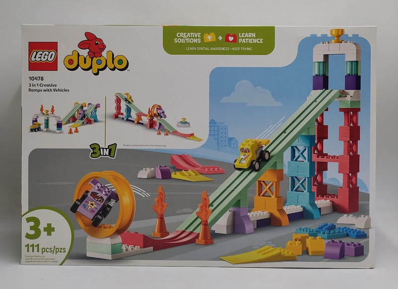 LEGO DUPLO Town 3 in 1 Creative Ramp with Vehicles 10478 SEE DETAILS