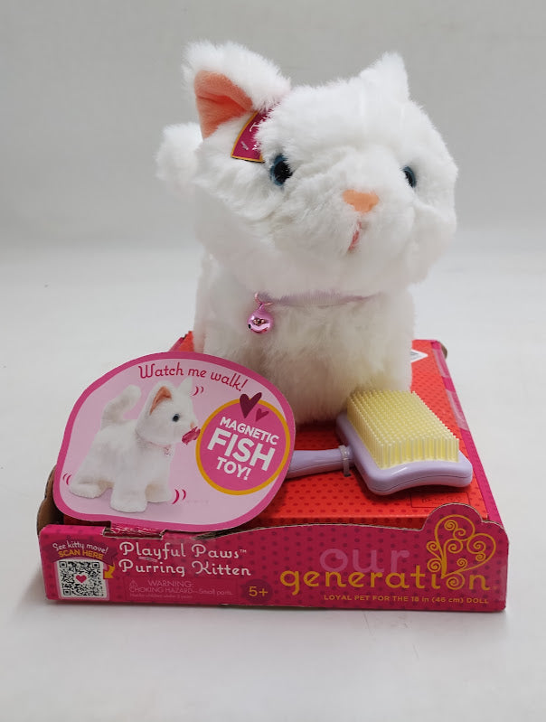 Our Generation Playful Paws Purring Kitten Walking and Meowing SEE DETAILS