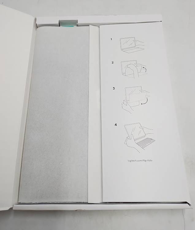 Logitech 13" Flip Folio for iPad Pro Air 13In **BRAND NEW, OPEN BOX**