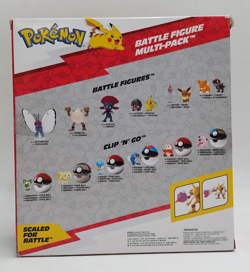 Pokemon 2" Battle Ready Mini Figure Set - 10pk SEE DETAILS