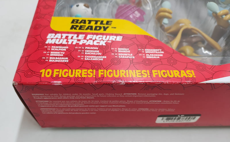 Pokemon 2" Battle Ready Mini Figure Set - 10pk SEE DETAILS