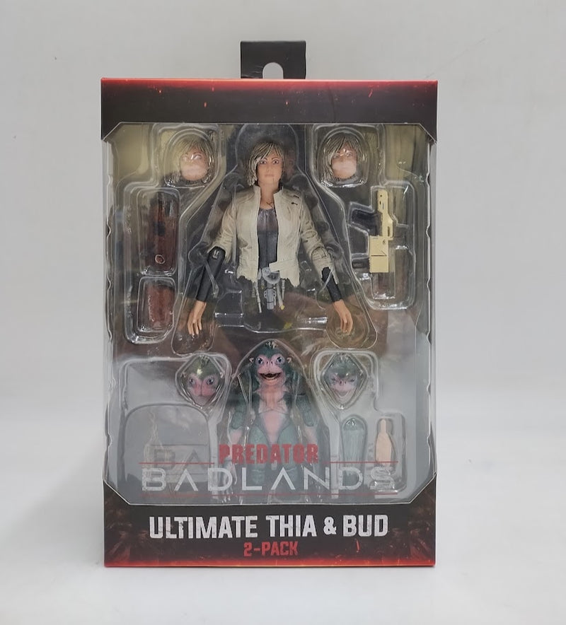 NECA Predator Badlands Ultimate Thia and Bud Action Figure - 7" Scale SEE DETAILS