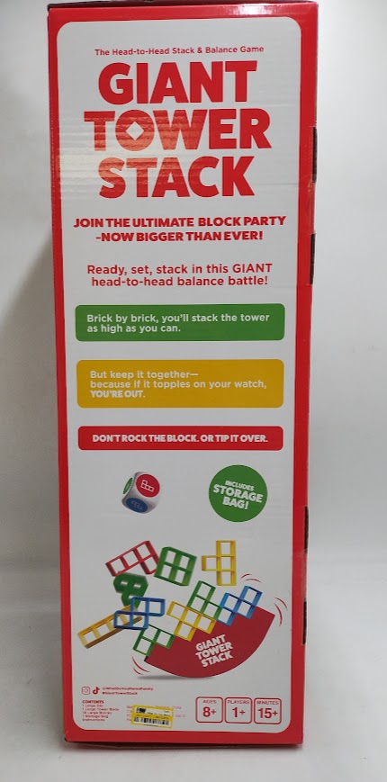 What Do You Meme? Tower Stack Giant Game (LOCAL PICKUP ONLY)