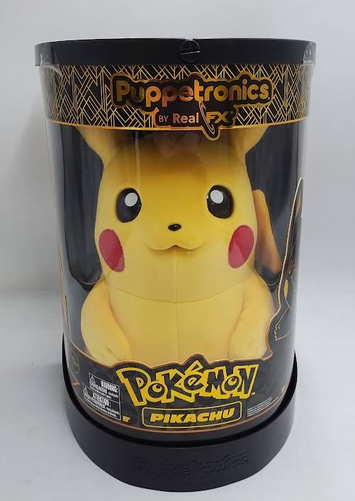 Pokemon Pikachu Puppetronic by RealFX - 16" Interactive Plush SEE DETAILS