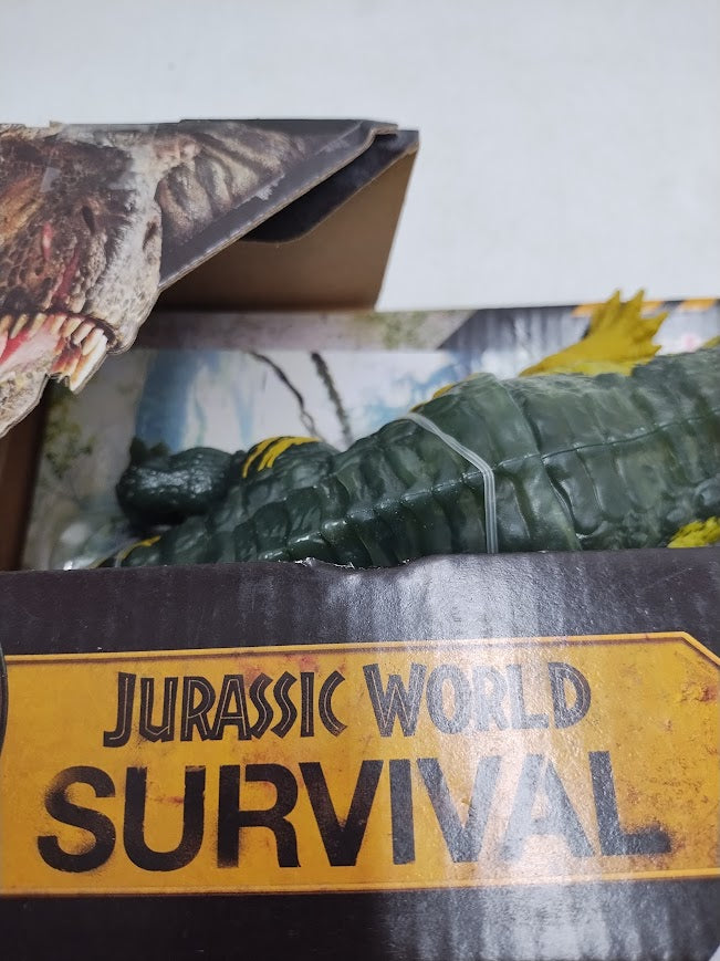 Jurassic World Wild Roar Stomatosuchus Dinosaur Action Figure Toy SEE DETAILS