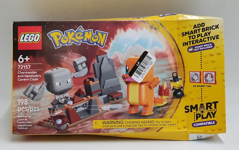 LEGO Pokemon SMART Play: Charmander and Geodude's Cavern Clash 72157 SEE DETAILS