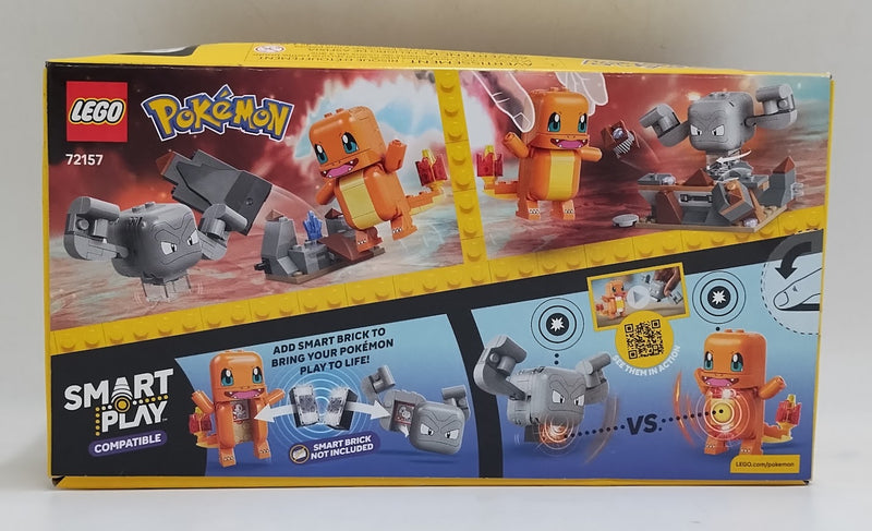 LEGO Pokemon SMART Play: Charmander and Geodude's Cavern Clash 72157 SEE DETAILS