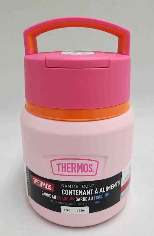 Thermos 12 fl Icon Food Jar - Pink READ DESCRIPTION