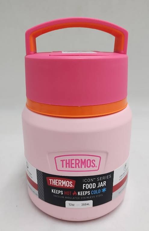 Thermos 12 fl Icon Food Jar - Pink READ DESCRIPTION