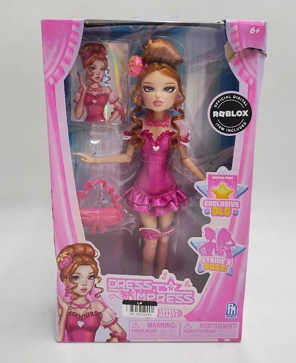 Dress To Impress Fashion Doll - Lovely Hearts SEE DETAILS