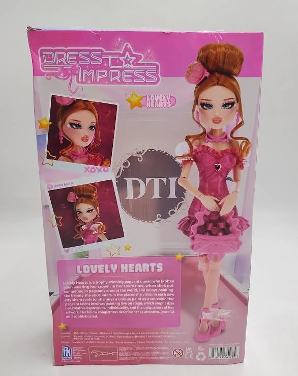 Dress To Impress Fashion Doll - Lovely Hearts SEE DETAILS