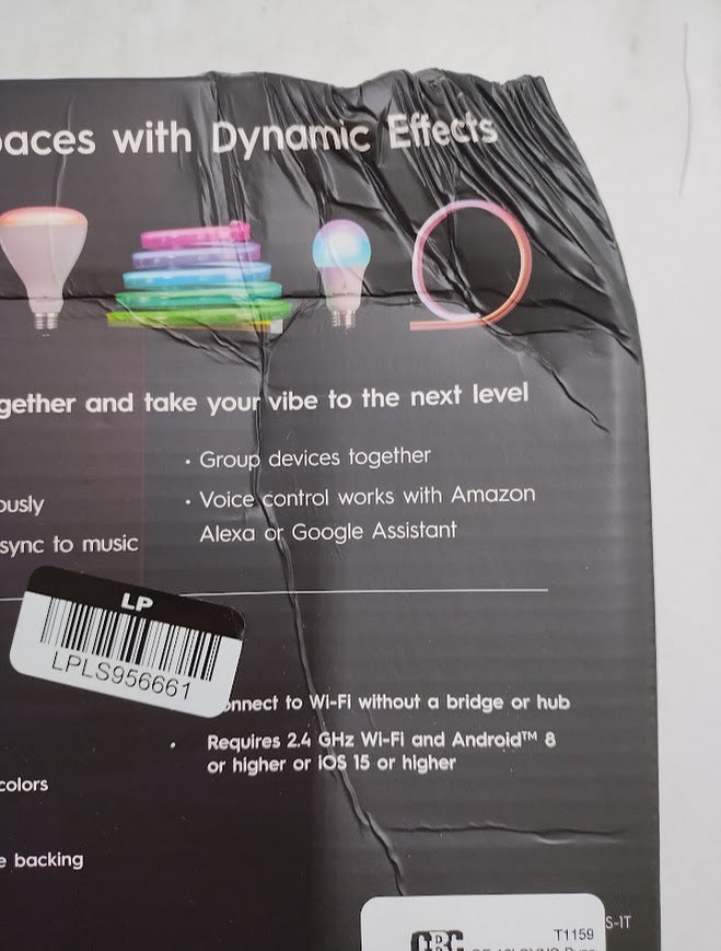 GE 16' CYNC Dynamic Effects Smart LED Color Light Strip Power Supply SEE DETAILS