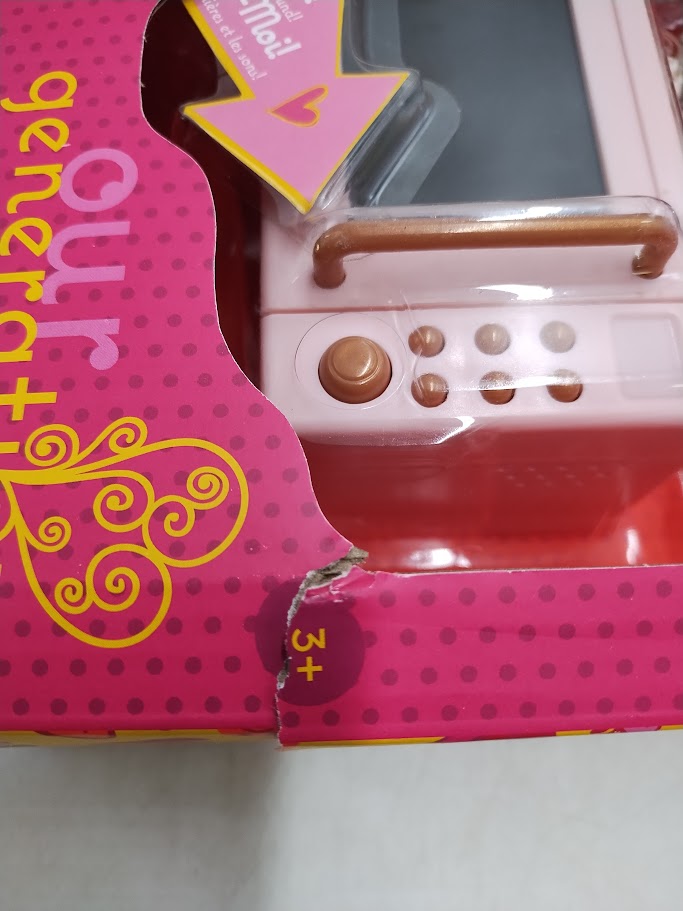 Our Generation In the Kitchen Microwave Accessory Set for 18" Dolls SEE DETAILS