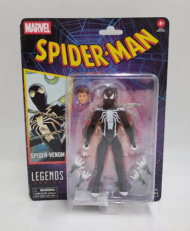 Marvel Legends Series Spider-Venom Retro Cardback Spider-Man Comics SEE DETAILS