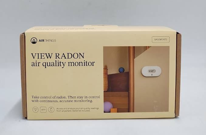 Airthings View Radon and Indoor Air Quality Monitor