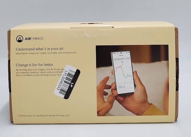 Airthings View Radon and Indoor Air Quality Monitor