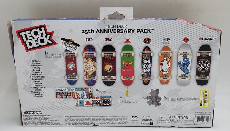 Tech Deck 25th Anniversary 96MM Pack SEE DETAILS