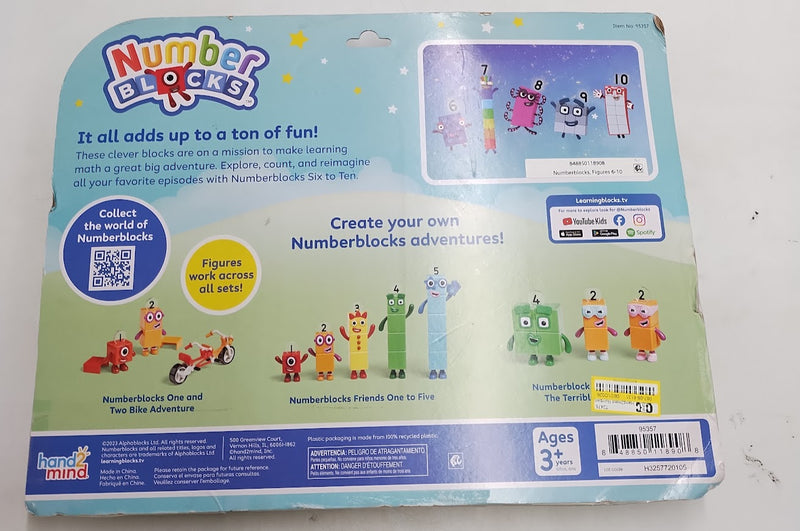 hand2mind Numberblocks Friends Six to Ten SEE DETAILS