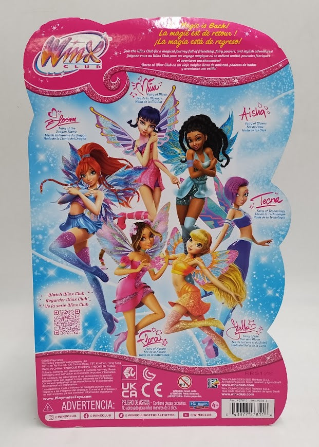 Winx Club Bloom Fairy 10.5" Doll Glitter Outfit & Removable Wings SEE DETAILS