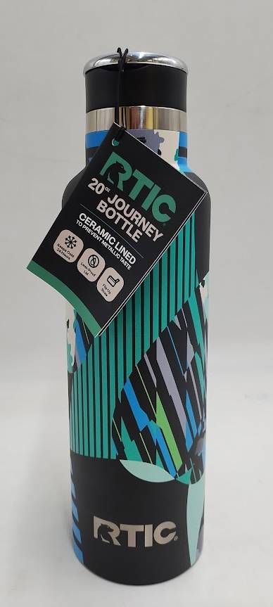 RTIC Outdoors 20 fl oz Journey Stainless Steel Water Bottle - 90s Teal