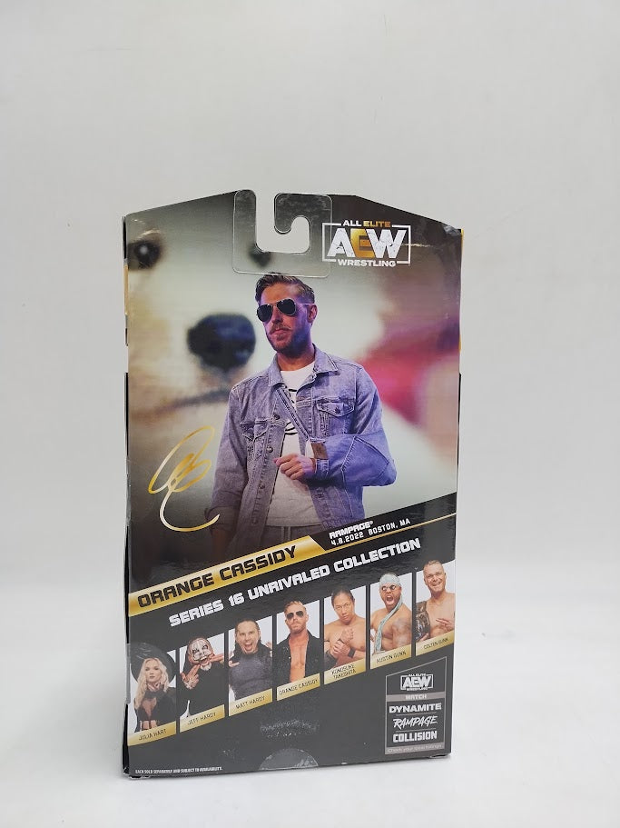 All Elite Wrestling Orange Cassidy Rare Unrivaled Action Figure SEE DETAILS