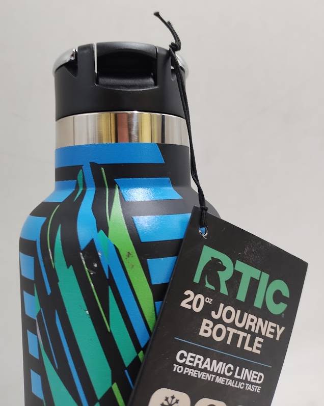 RTIC Outdoors 20 fl oz Journey Stainless Steel Water Bottle READ DESCRIPTION