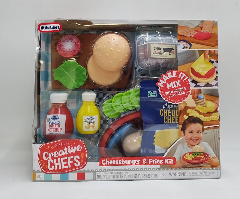 Little Tikes Creative Chefs Cheeseburger and Fries Kit SEE DETAILS