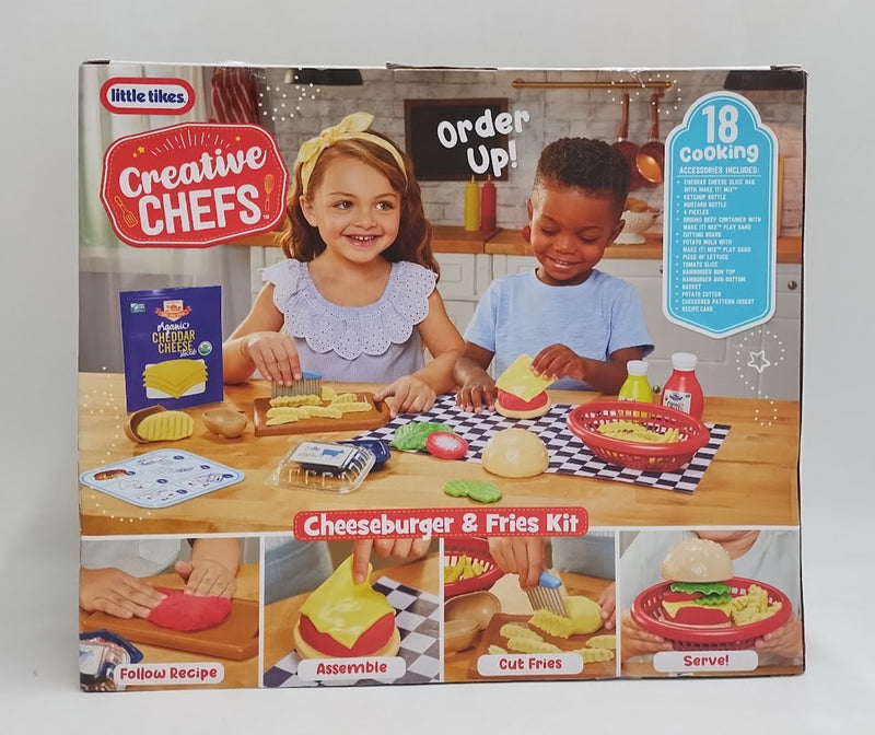 Little Tikes Creative Chefs Cheeseburger and Fries Kit SEE DETAILS