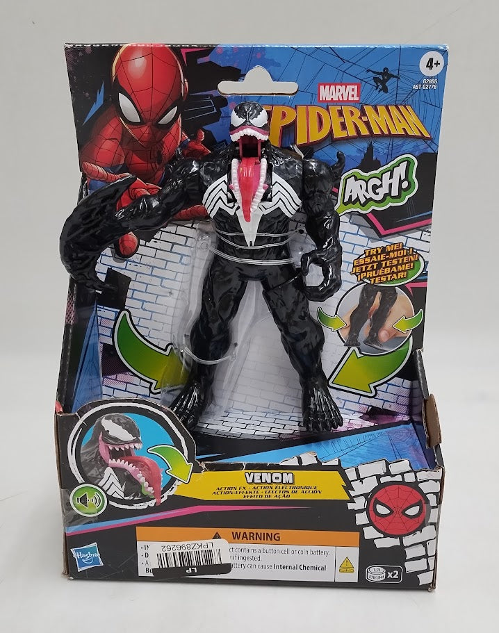 Marvel Spider-Man Venom Action FX Electronic Action Figure  SEE DETAILS !!!