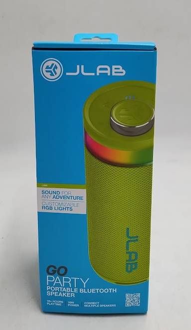 JLab Go Party Portable Speaker - Lime Green