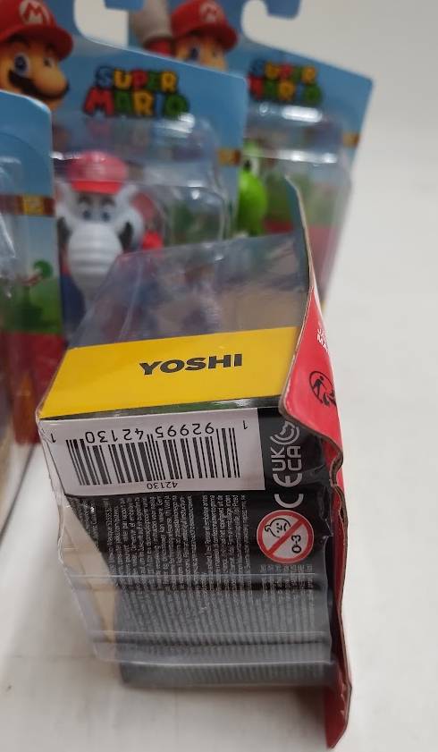 LOT OF 5 !! Nintendo Articulation - Green Yoshi & Elephant Mario - SEE DETAILS
