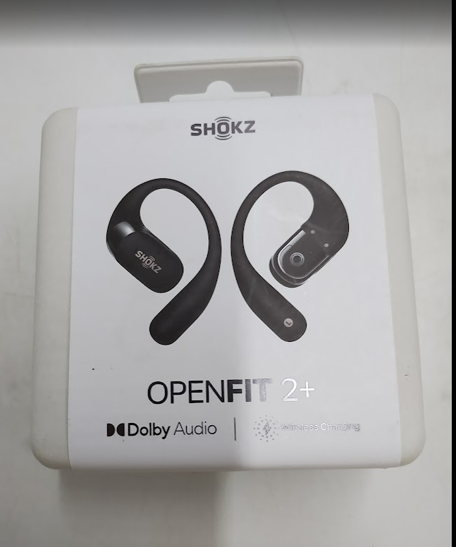 Shokz OpenFit 2+ Wireless Water Resistant -US Open Ear Headphones - Black