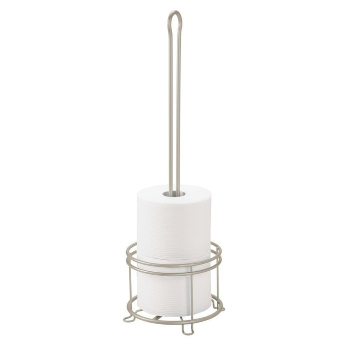 3 Roll Pearl Freestanding Toilet Tissue Holder Silver - Threshold&
