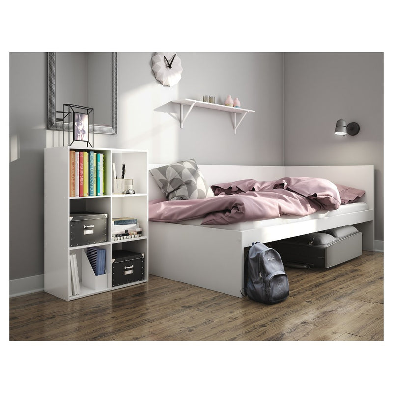 6-Cube Organizer Shelf White 11" - Room Essentials& (LOCAL PICKUP ONLY)
