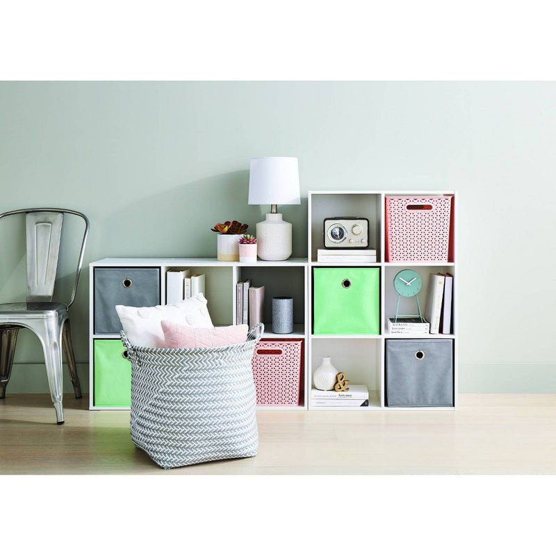 6-Cube Organizer Shelf White 11" - Room Essentials& (LOCAL PICKUP ONLY)