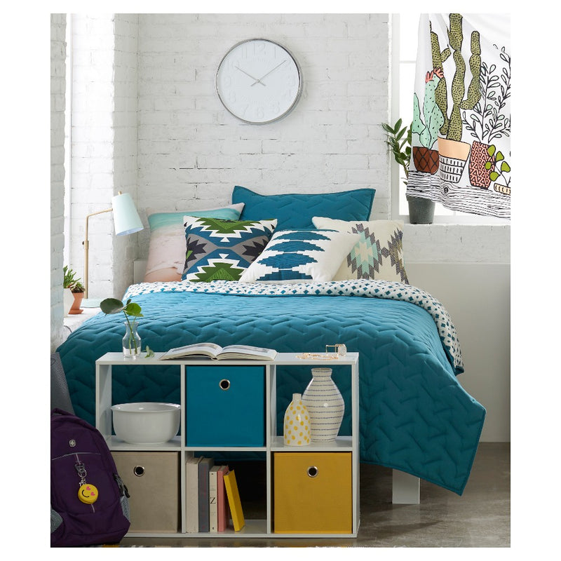 6-Cube Organizer Shelf White 11" - Room Essentials& (LOCAL PICKUP ONLY)