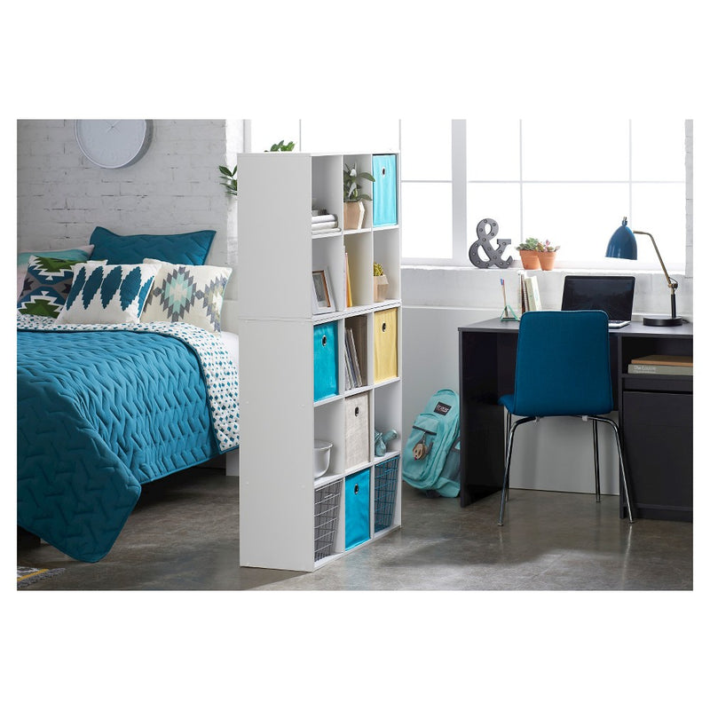 6-Cube Organizer Shelf White 11" - Room Essentials& (LOCAL PICKUP ONLY)