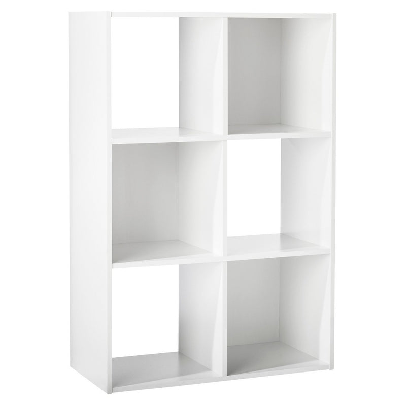 6-Cube Organizer Shelf White 11" - Room Essentials& (LOCAL PICKUP ONLY)