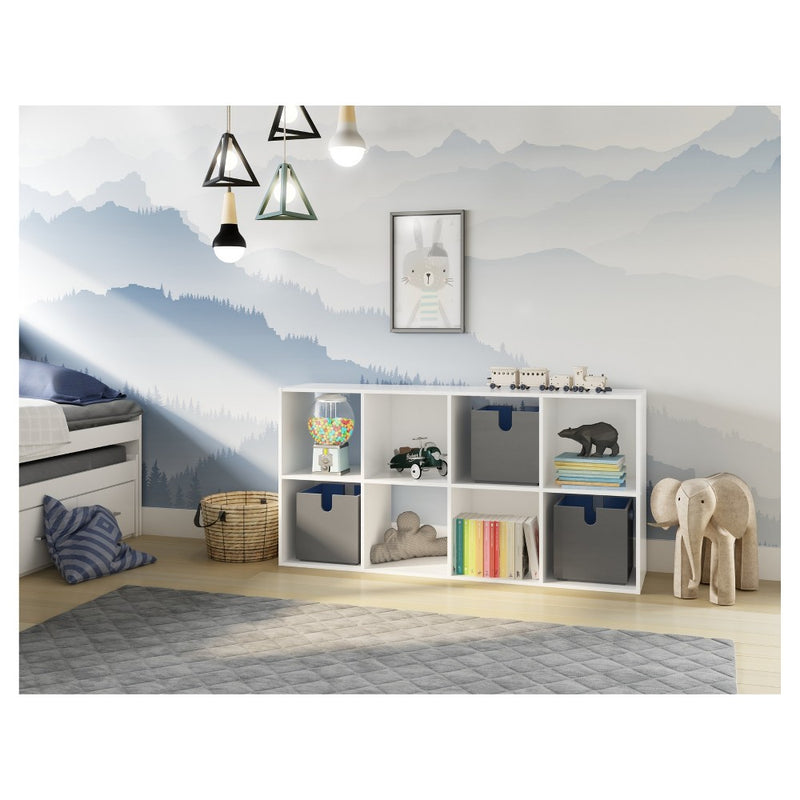 8-Cube Organizer Shelf White 11" - Room Essentials& (LOCAL PICKUP ONLY)