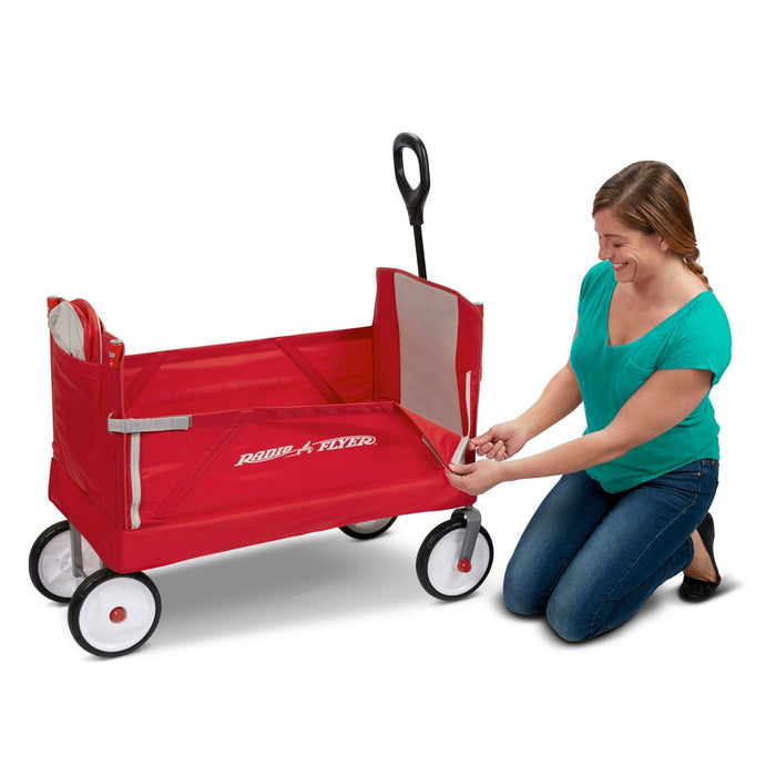 Radio Flyer 3-in-1 EZ Fold Wagon with Canopy (LOCAL PICKUP ONLY)