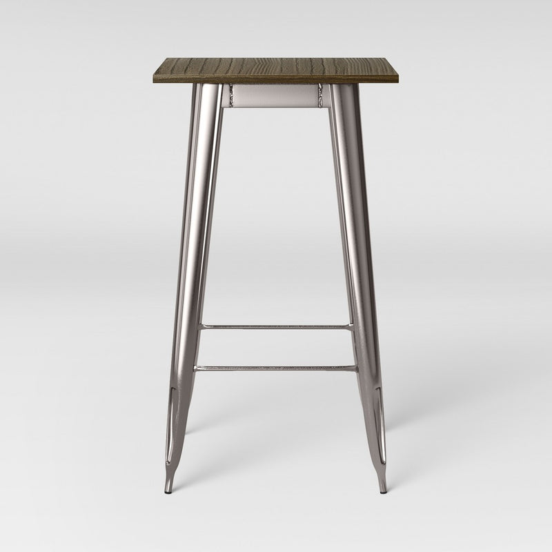 Carlisle Pub Table Wood Silver - Threshold (LOCAL PICKUP ONLY)