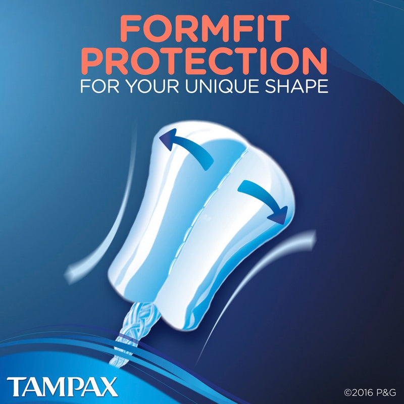 Tampax Pearl Plastic Unscented Tampons - Regular - 36ct