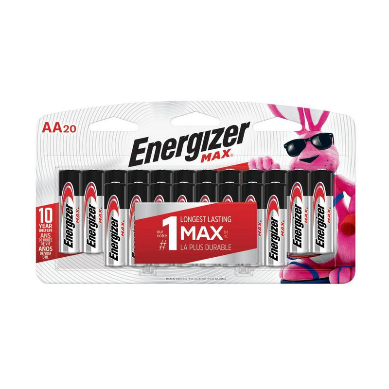 Energizer Max General Purpose Battery AA 20 ct - EXP 12/2031